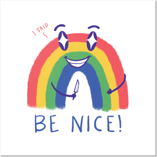 Be Nice 2.0 Posters and Art